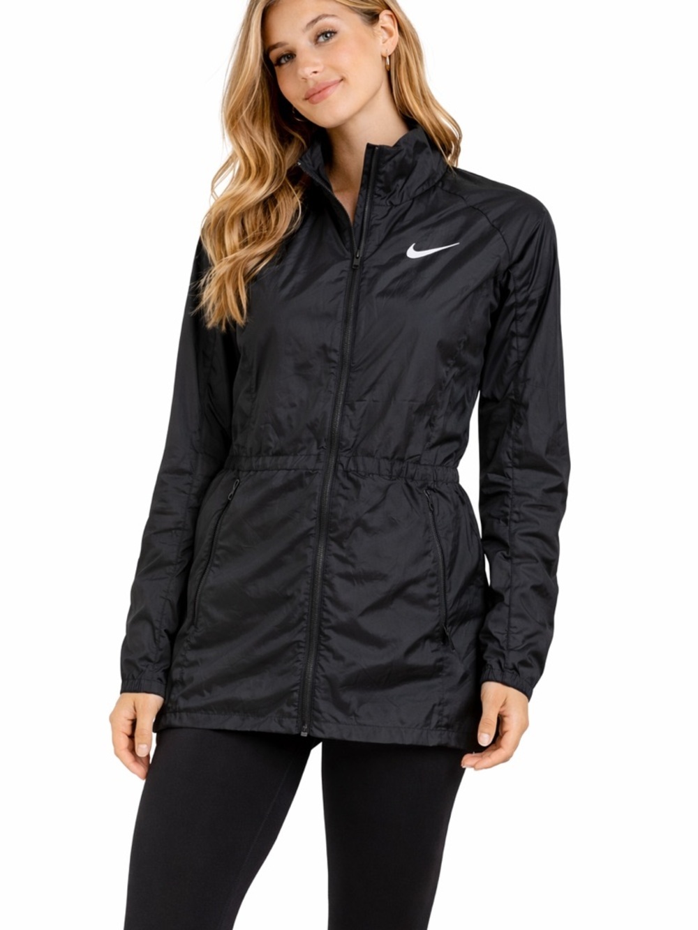 Nike golf dri-Fit Full Zip Jacket Women Black Windbreaker Oregon Beavers